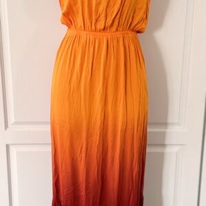 Knox Rose Strapless Sunset Ombre Dress